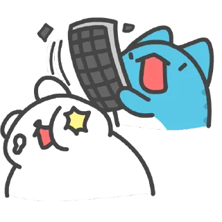 😡 emoji 咖波 視像② @Capoo_Stickers Telegram sticker 18 of 48