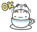 Sticker from 奶泡貓與咖波 @jorden2895