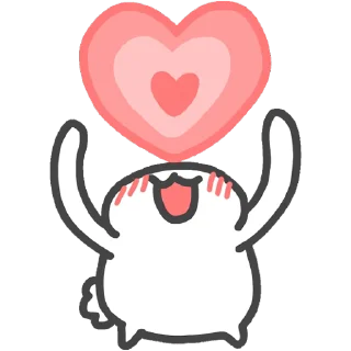 💝 emoji 咖波 視像③ @Capoo_Stickers Telegram sticker 6 of 48