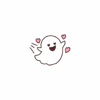 🦖 emoji 、cute ghost ! @JENNIEUKKIM Telegram sticker 5 of 28