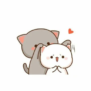 Sticker from 、cute mochi cat @JENNIEUKKIM