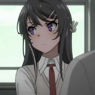 🥭 emoji -mai sakurajima Telegram sticker 16 of 20