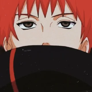 Sticker from Sasori Akatsuki • @xfuyuu