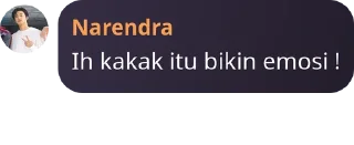 Sticker from asik asik asik asik dengan dirimu 🥺❤️🙂😭❤️