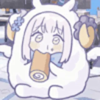 😶 emoji 圣三一 GIF vol.1 @tsugumi42 Telegram sticker 7 of 77