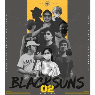 😍 emoji BLACK SUNS Telegram sticker 2 of 12