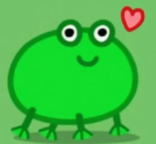 😘 emoji frog Telegram sticker 15 of 21