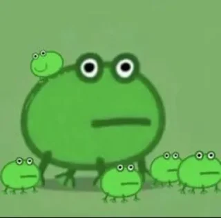 👶 emoji frog Telegram sticker 10 of 21