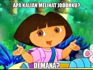😱 emoji dora Telegram sticker 5 of 15