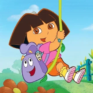 ☺️ emoji dora Telegram sticker 9 of 15