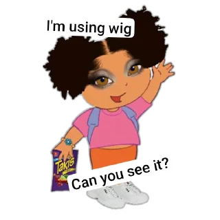 😀 emoji Dora Telegram sticker 21 of 26