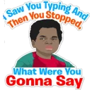 😎 emoji Hindi Chat Meme @Imtiyaz78 Telegram sticker 24 of 76