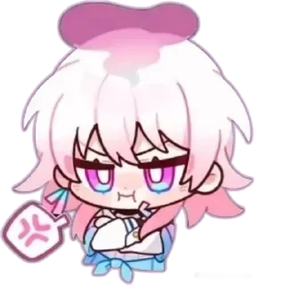 😠 emoji Honkai: Star Rail Telegram sticker 13 of 21