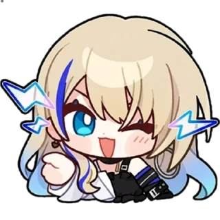 😉 emoji Honkai: Star Rail Telegram sticker 19 of 21