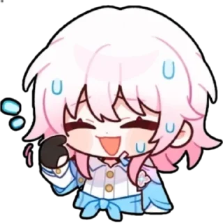 😅 emoji Honkai: Star Rail Telegram sticker 21 of 21