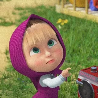 🍔 emoji Masha — by; @masha_stiker Telegram sticker 10 of 23