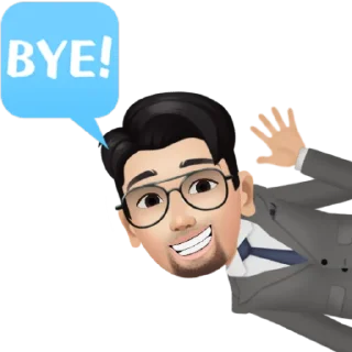 👋 emoji DoT expression Telegram sticker 9 of 53