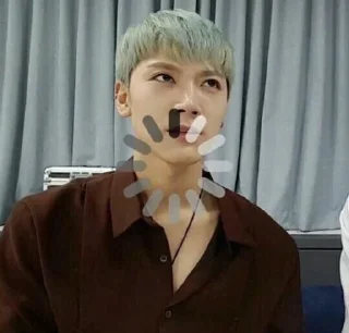 🤨 emoji Meme all kpop by ; @gthutmpe Telegram sticker 7 of 58
