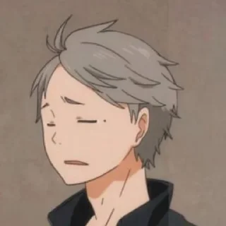 🐰 emoji sugawara koushi 🔭 @INSCMNIAC Telegram sticker 12 of 55