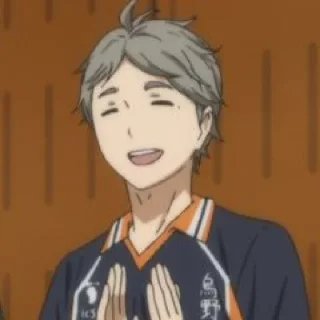 🐰 emoji sugawara koushi 🔭 @INSCMNIAC Telegram sticker 22 of 55