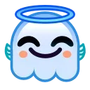 😇 emoji ᯤ @MaximXStickers Telegram sticker 5 of 40
