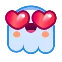 😍 emoji ᯤ @MaximXStickers Telegram sticker 8 of 40