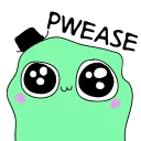 😚 emoji animal borders Telegram sticker 18 of 41