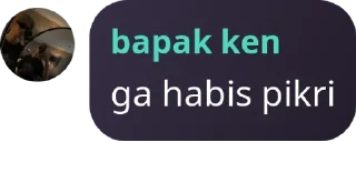 Sticker from bapak ken