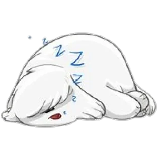 😴 emoji Made for Jasper. @r4pper Telegram sticker 5 of 7