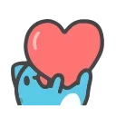 ❤️ emoji 常用贴纸（动态） Telegram sticker 16 of 25