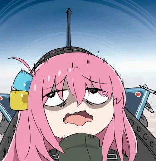 😨 emoji 御坂の自用动态贴纸包 Telegram sticker 17 of 49