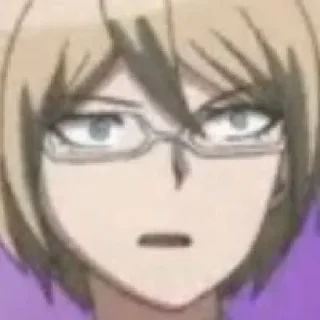 😱 emoji Anime meme twt @mysteryischool Telegram sticker 18 of 72