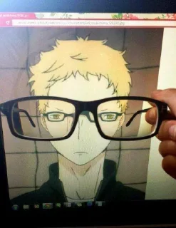 Sticker from anime meme