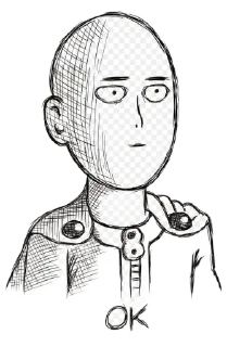 😐 emoji Anime Meme Telegram sticker 15 of 25