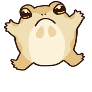⭐ emoji Japanese tree frog Emoji 2 @moe_sticker_bot Telegram sticker 14 of 40