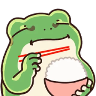 ⭐ emoji Japanese tree frog Emoji 2 @moe_sticker_bot Telegram sticker 2 of 40