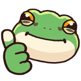 ⭐ emoji Japanese tree frog Emoji 2 @moe_sticker_bot Telegram sticker 18 of 40