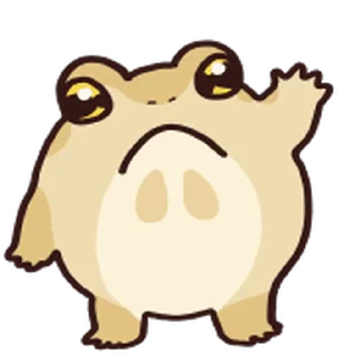⭐ emoji Japanese tree frog Emoji 2 @moe_sticker_bot Telegram sticker 13 of 40