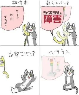 👍 emoji 現場猫 Telegram sticker 18 of 19