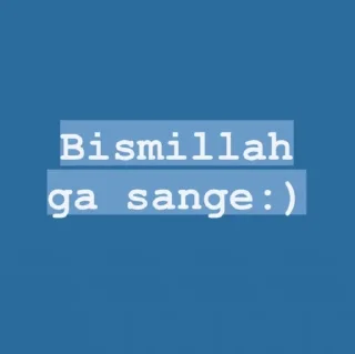 Sticker from mending lu pada tobat