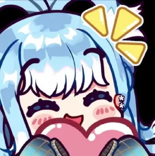 ☔ emoji Kobo kanaeru Telegram sticker 6 of 14