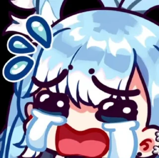 ☔ emoji Kobo kanaeru Telegram sticker 5 of 14