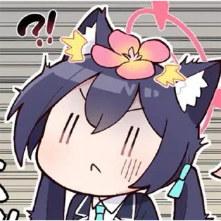 😶 emoji Blue Arichve Sticker By 純粋な不純物 @Uindobureka Telegram sticker 17 of 120