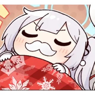 😴 emoji Blue Arichve Sticker By 純粋な不純物 @Uindobureka Telegram sticker 14 of 120