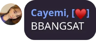 ❤️ emoji strong (stress tak tertolong) Telegram sticker 3 of 20