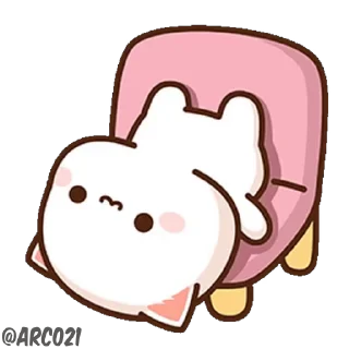 🙃 emoji CATS @U_ND_ME , @littlecrazyyy — @stckrRobot Telegram sticker 13 of 50