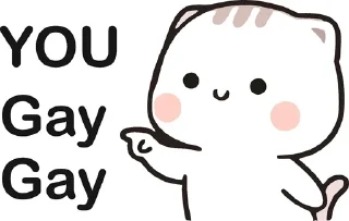 😶 emoji @Sticker_wow YOU 🙆 Telegram sticker 13 of 59