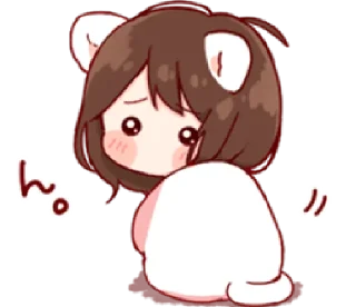 💗 emoji Nekomimi Ms.Days's by Toco | @sheisye Telegram sticker 21 of 23