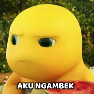 😒 emoji Dino myn Telegram sticker 13 of 45