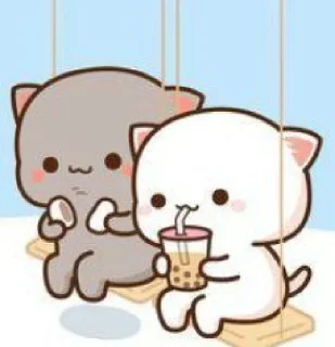 🌸 emoji Sharing couple sticker 💫  @r_squared_rishabh — @stckrRobot Telegram sticker 15 of 87